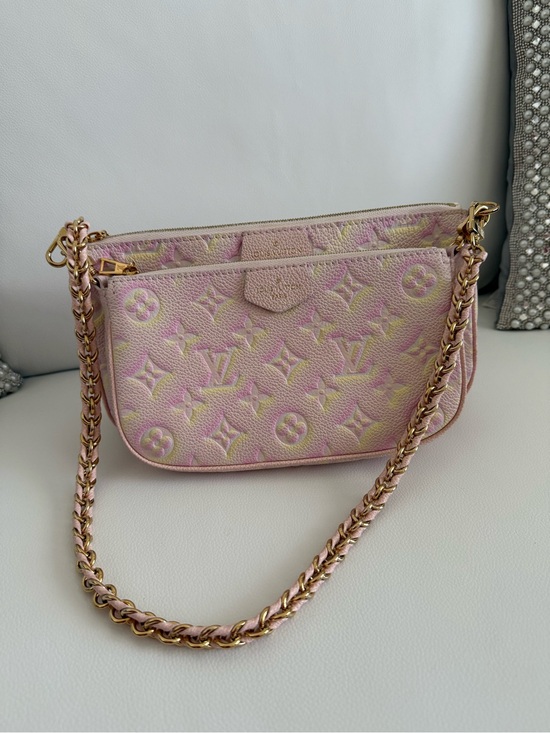 Louis Vuitton Handbags - Louis Vuitton Pink and Yellow Empreinte stardust multi pochette